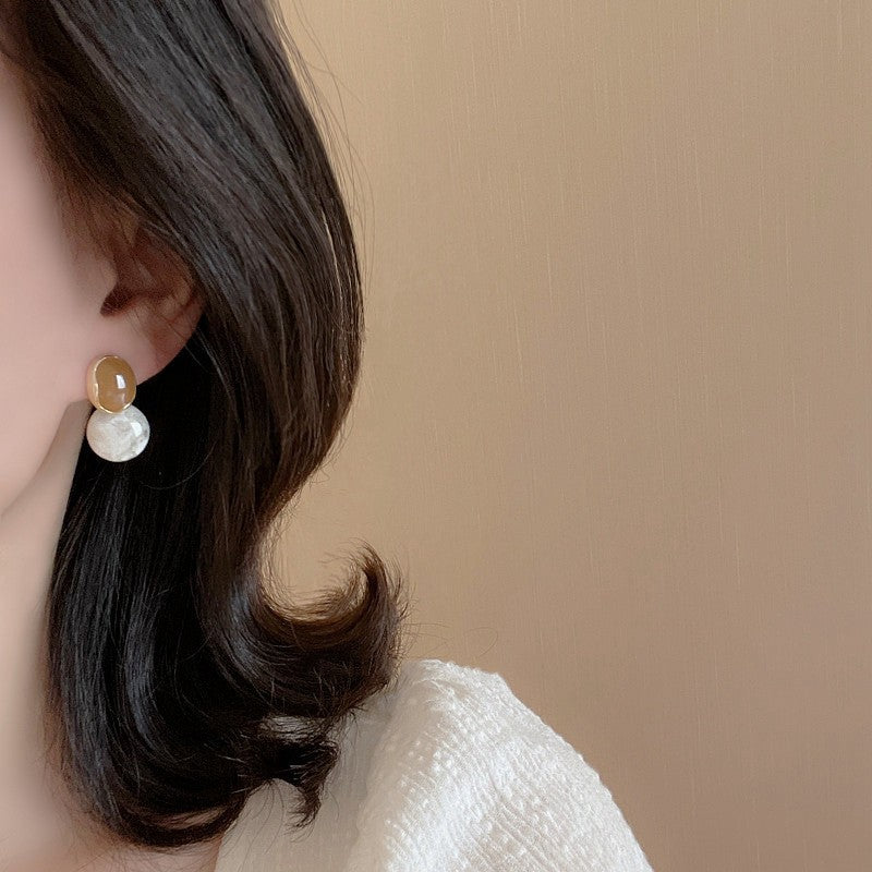 6 Set - Irregular enamel earrings (1 Set price - 24)
