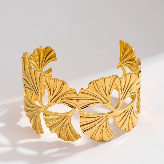 6 Pc - Ginkgo Leaf Bracelet (1 Pc Price - 46)