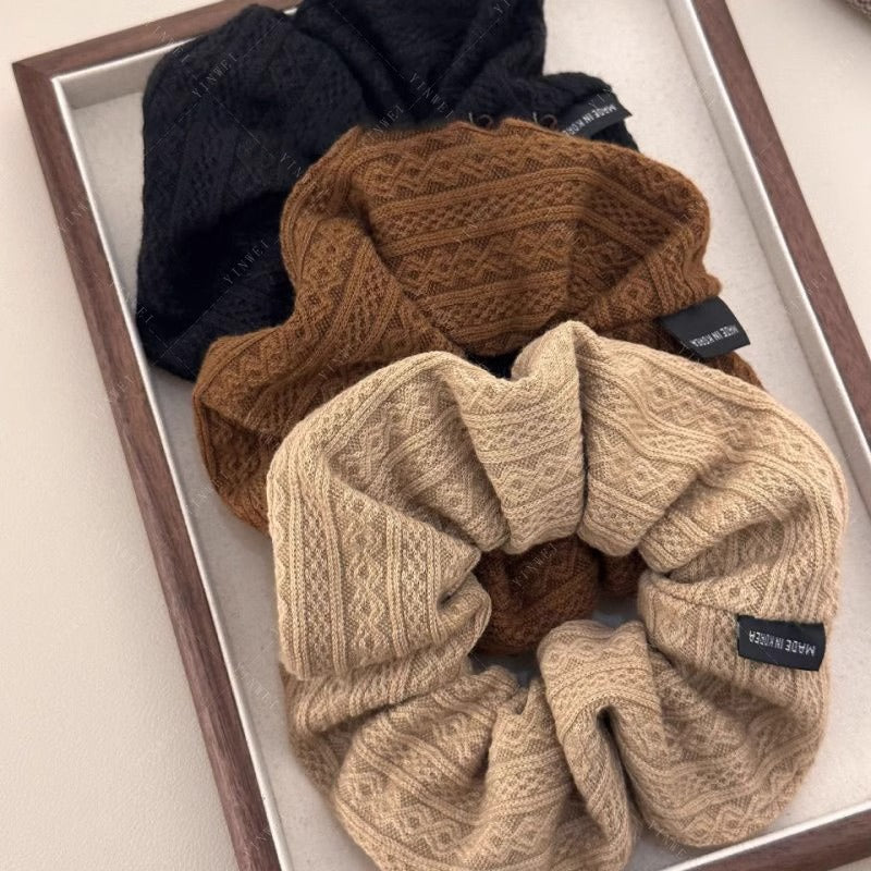 6 Pc - Retro French Style Hair Tie opp packing (1 Pc Price - 15)