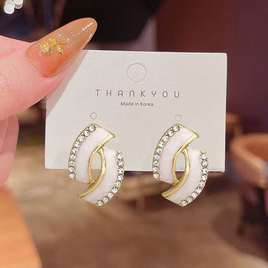 6 Set - French oil drop retro earrings (Mix color) (Unit price 28)