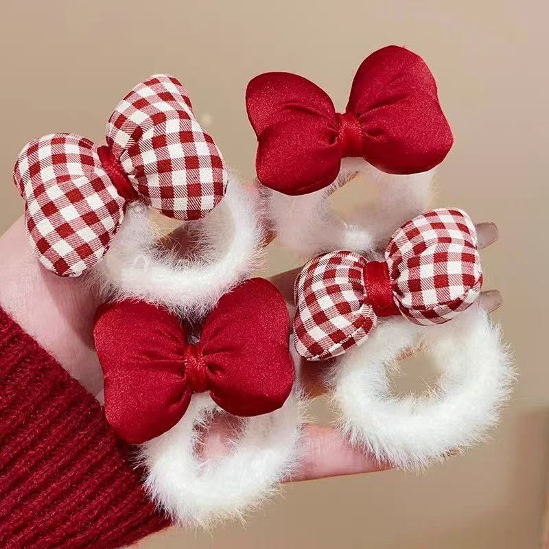 10 Pc - Children's Big Red terry Head Rope (Mix Color) (Unit Price - 14)