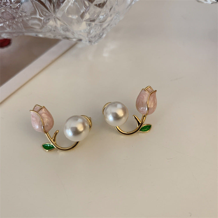 6 Set - Korean tulip fashion earring (Mix Color) (Unit price 19)