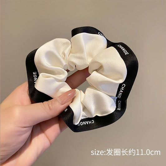 6 Pc - Summer Super Fairy Sweet Lace Large Intestine Hair Tie (Mix Color) (Unit Price - 18)