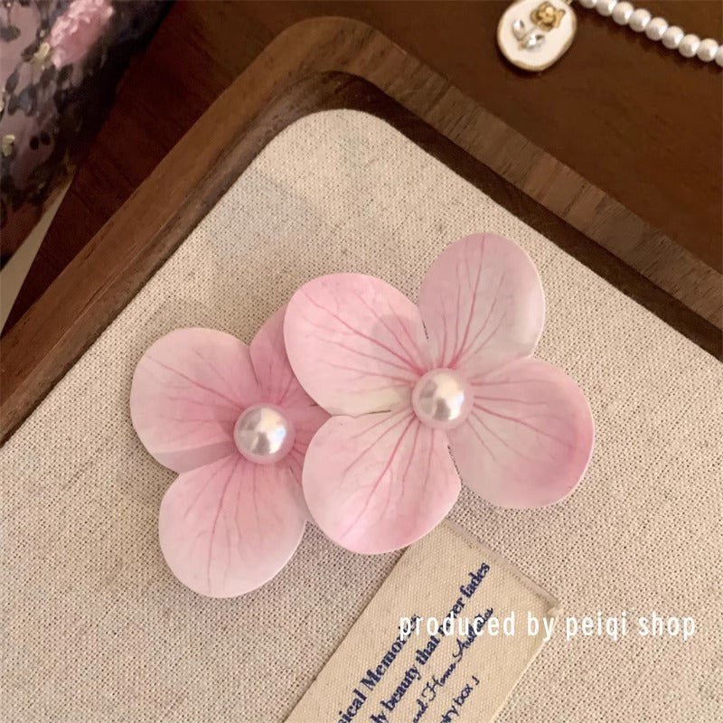 6 Pc - Mint Mambo Phalaenopsis Flower Duckbill Clip opp packing (1 Pc Price - 13)