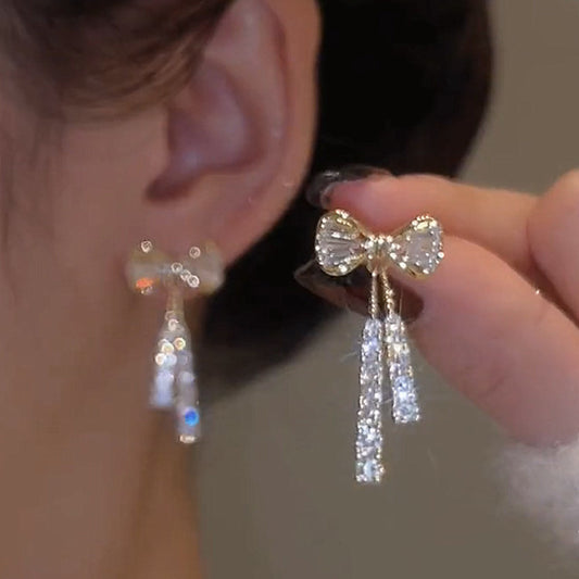 6 Pairs - Bow Earrings (1 Pair Price - 37)