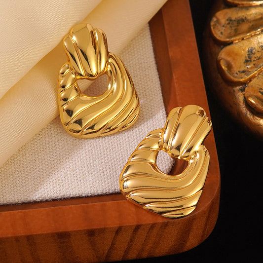 3 Pairs - Versatile Irregular Geometric Earrings (1 Pair Price - 44)