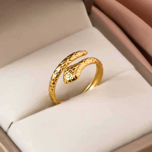 3 Pc - Snake Ring - Golden (Unit Price - 60)