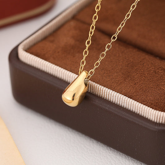 3 Pc - Water Drop Necklace - Golden (Unit Price - 75)