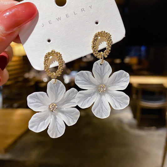 6 Set - Forest flower petal earrings (Unit price 25)