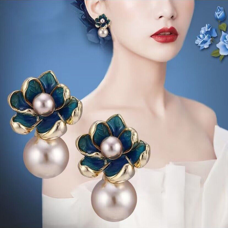 6 Set - Medieval vintage high-end earrings (Mix color) (Unit price 33)
