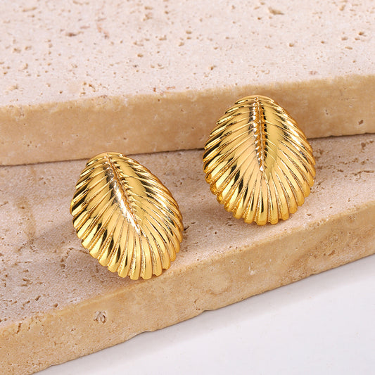3 Set - Anti Tarnish New Leaf Earring (Unit Price - 51)