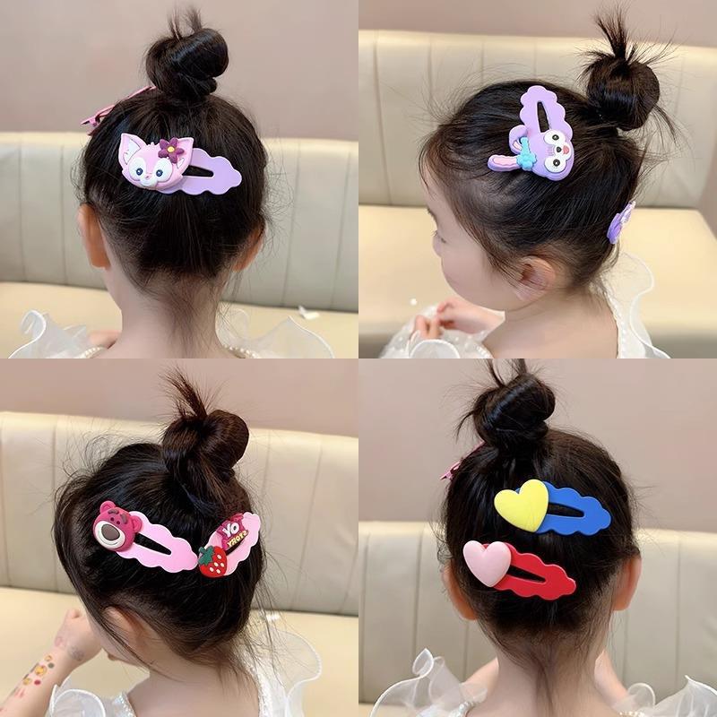 6 Set - Five Piece Children's Cartoon Hairpin (Mix Color Card Packing) (Unit Price 35)