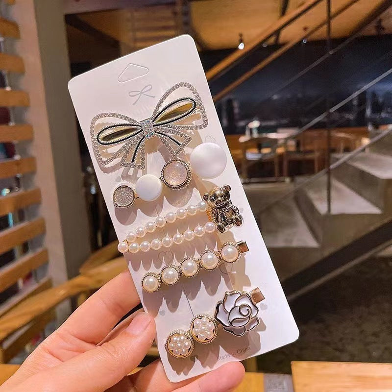 Starry Sea 5 piece set hairclip Card Packing