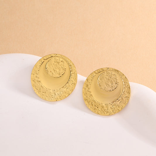 3 Pairs - Anti tarnish antique coin earrings (1 Pair Price - 44)