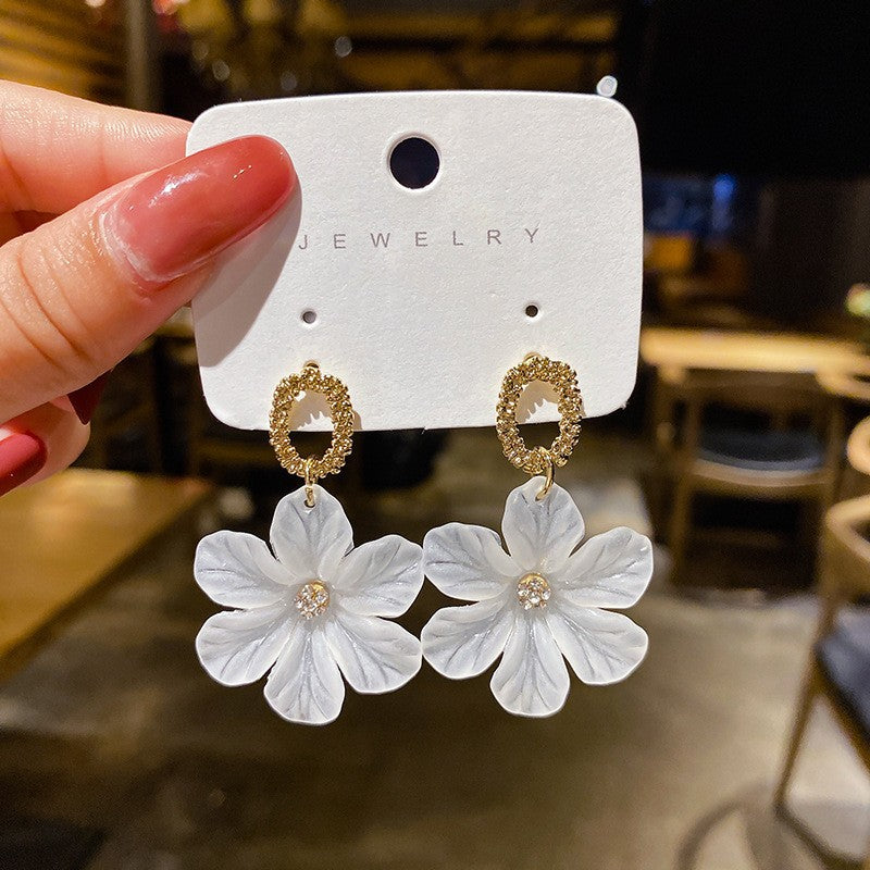 6 Set - Forest flower petal earrings (Unit price 25)