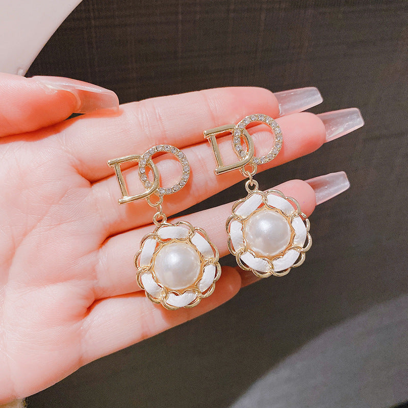 6 Set - Fragrance style oil drop earrings (Mix color) (Unit price 37)