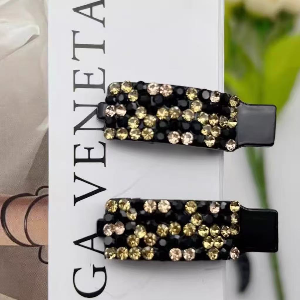 10 Pc - Korean Flash Diamond Hairpin Bangs Clip (Mix Color OPP packing) (1 Pc Price - 6)