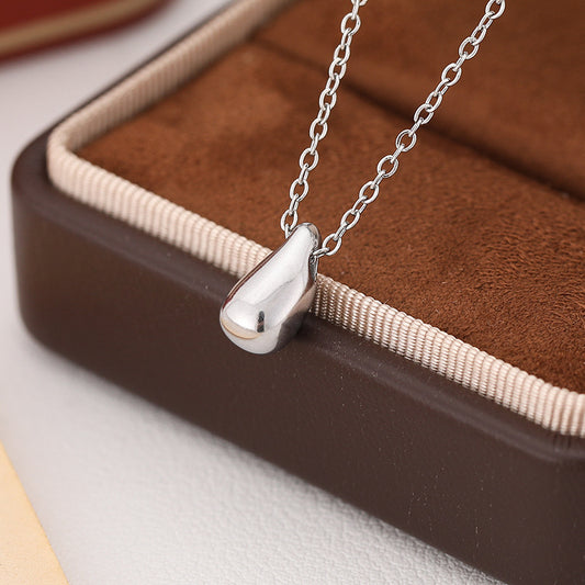 3 Pc - Water Drop Necklace - Silver (Unit Price - 60)