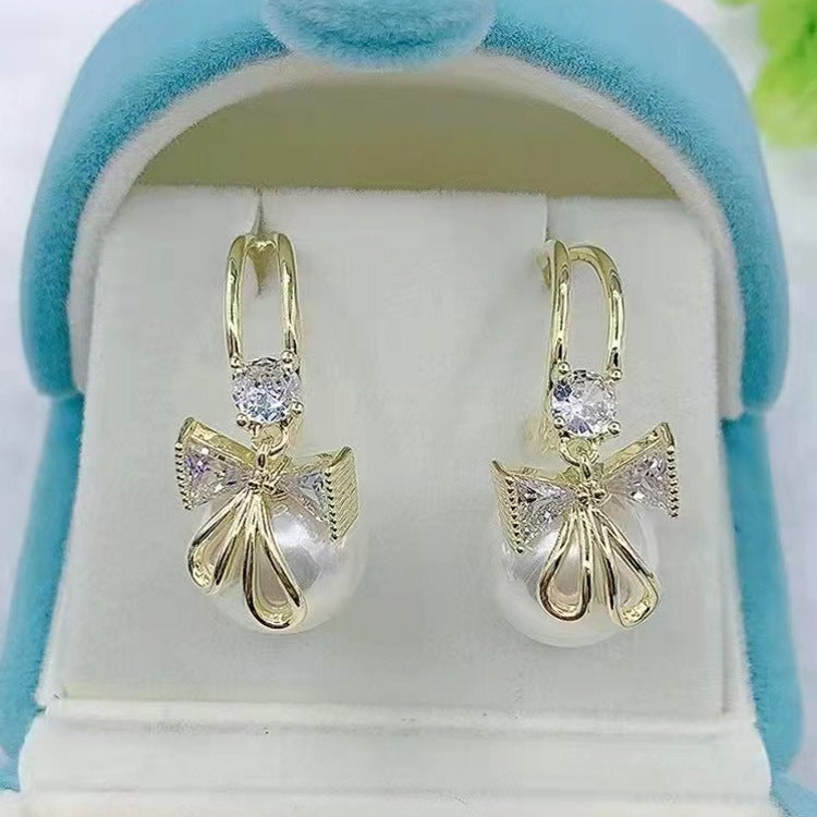 12pcs- Mermaid Pearl Earrings (Unit Price -33)