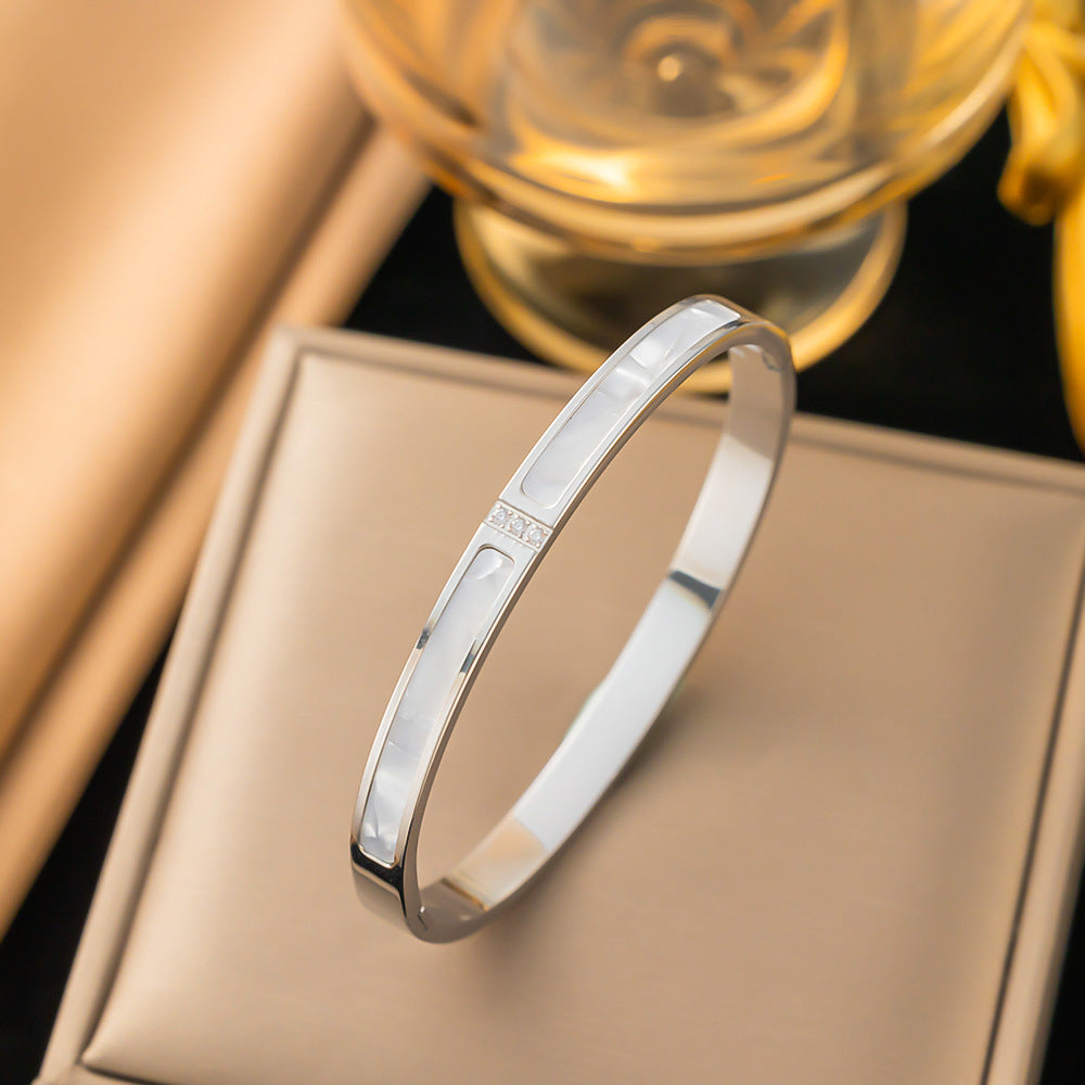 3 Pc - Anti Tarnish Baibei bracelet silver (1 Pc Price - 127)