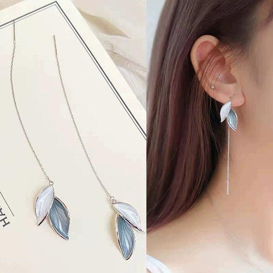 6 Set - Arrow leaf tassel earrings (1 Set price - 39)