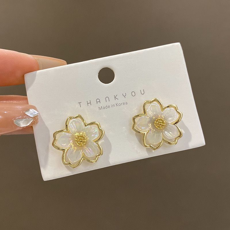 6 Pairs - Popular Fashion Super Fairy Flower Earrings (1 Pair Price - 20)