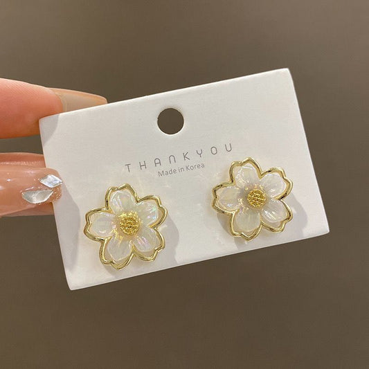 6 Pairs - Popular Fashion Super Fairy Flower Earrings (1 Pair Price - 20)