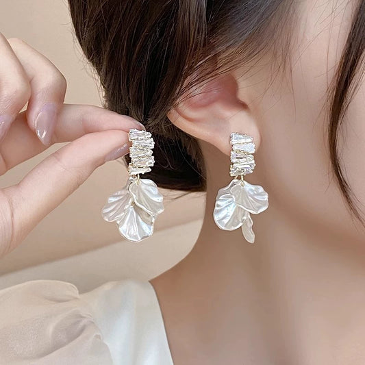 6 Set - Super fairy tassel petal earrings (1 Set price - 57)