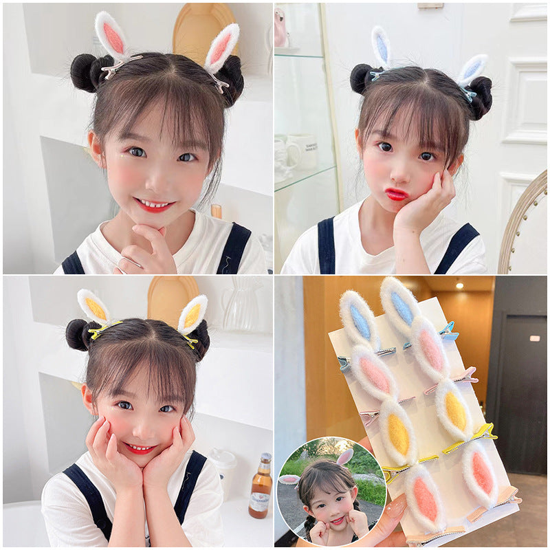 6 Pc - Girl's Rabbit Ear Hairpin opp packing (1 Pc price - 16)