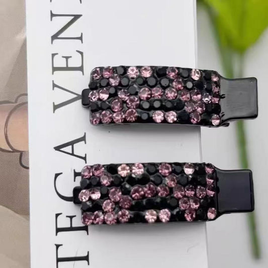 10 Pc - Korean Flash Diamond Hairpin Bangs Clip (Mix Color OPP packing) (1 Pc Price - 6)