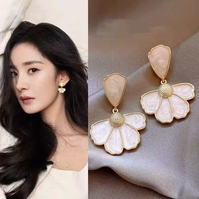 6 Pairs - Small Fragrant Style Earrings (1 Pair Price - 29)