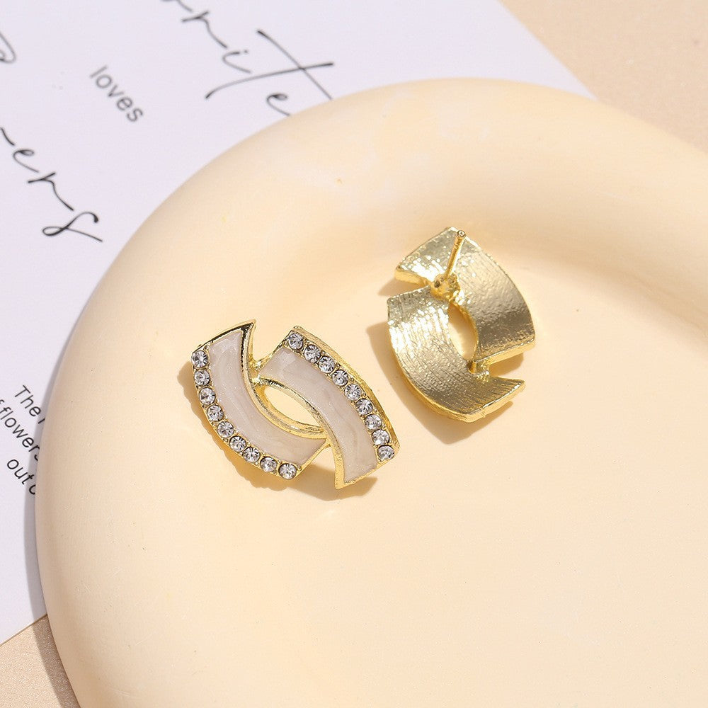 6 Set - French oil drop retro earrings (Mix color) (Unit price 28)